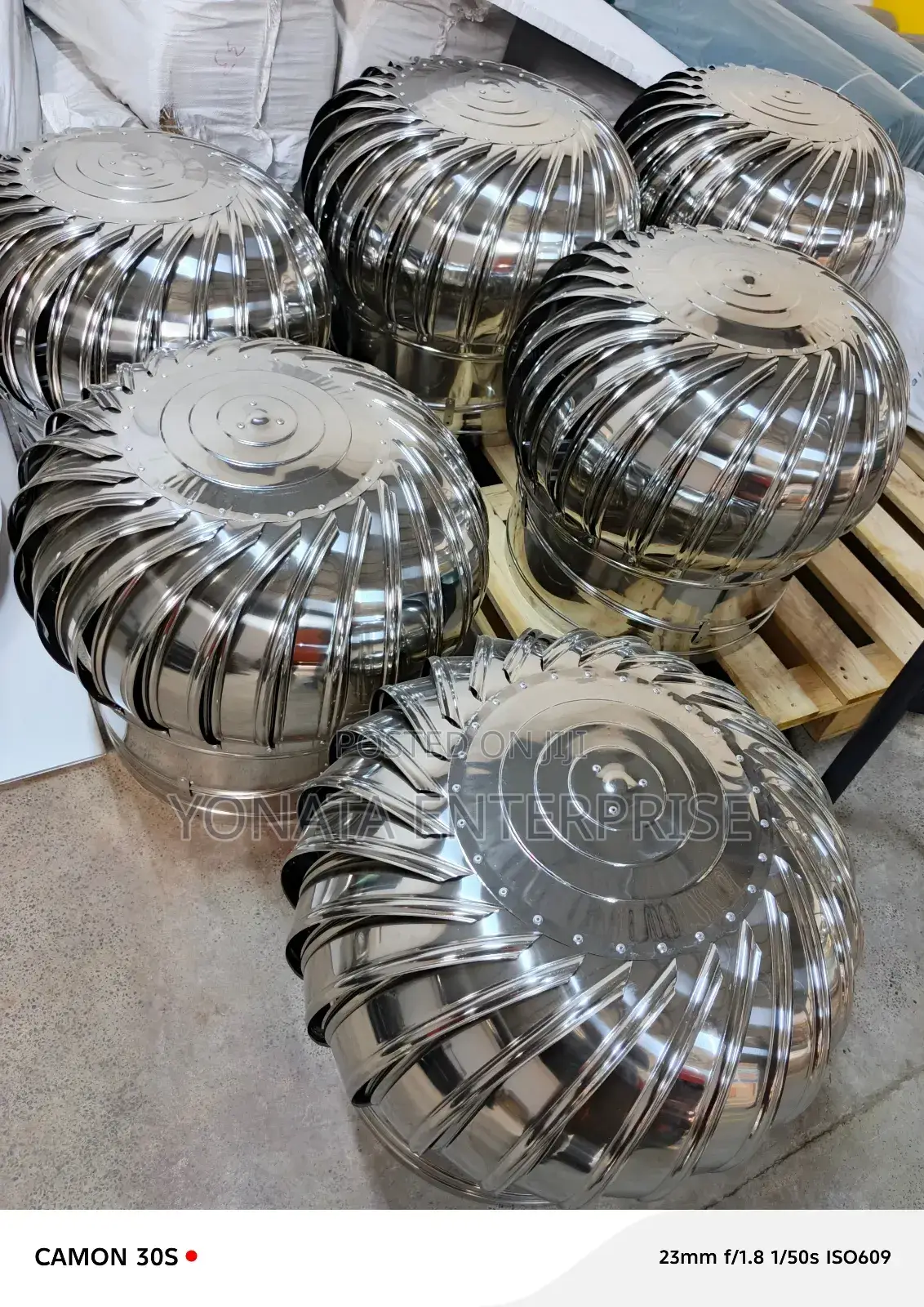 Roof Air Ventilators/ 600mm Cyclone for Roof