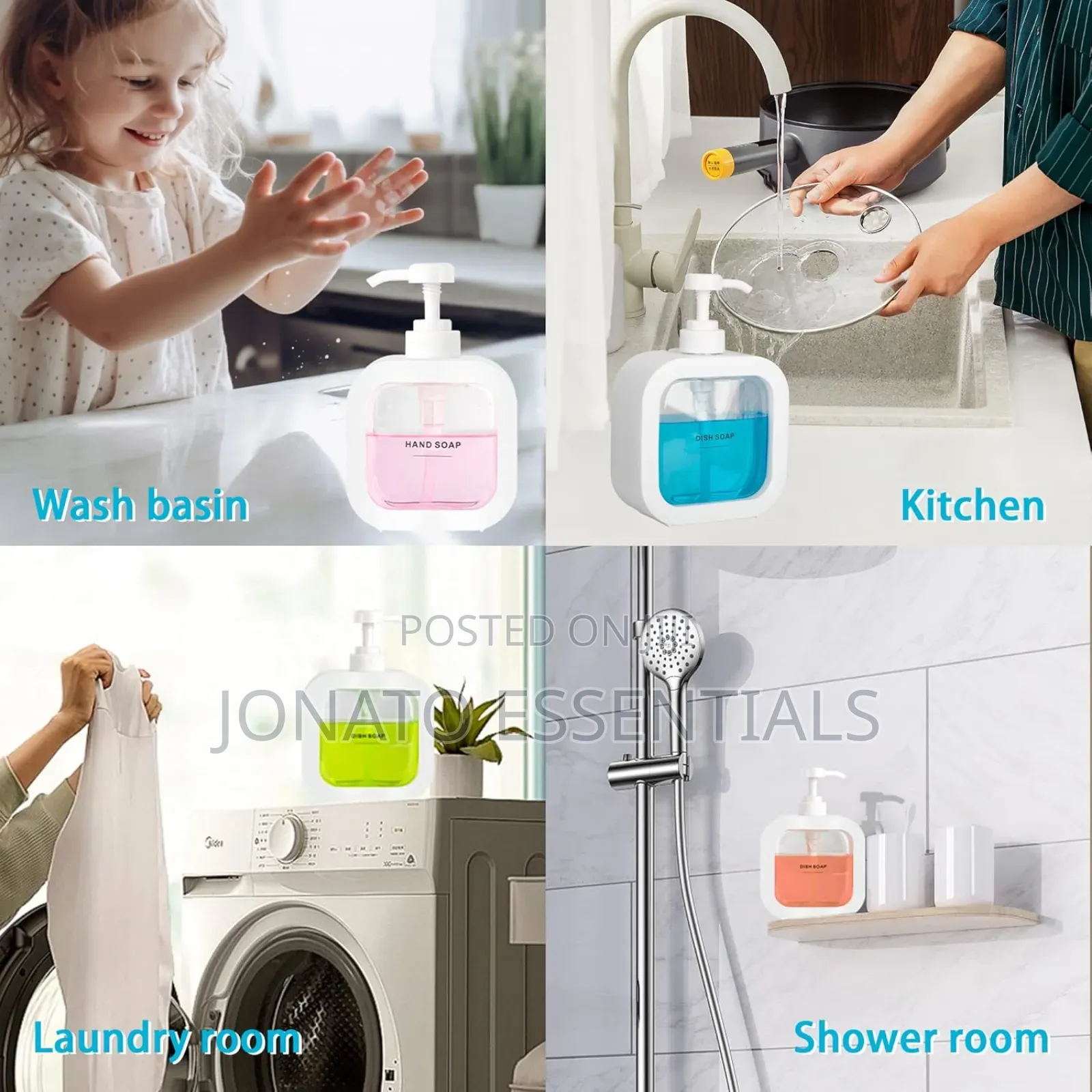 Soap or Shampoo or Shower Gel Dispenser
