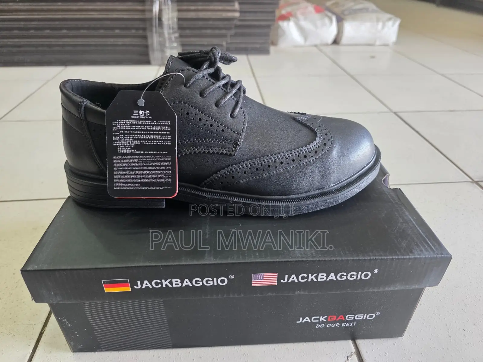 Executive Safety Leather Shoes - (Steel Toe & Anti-puncture)