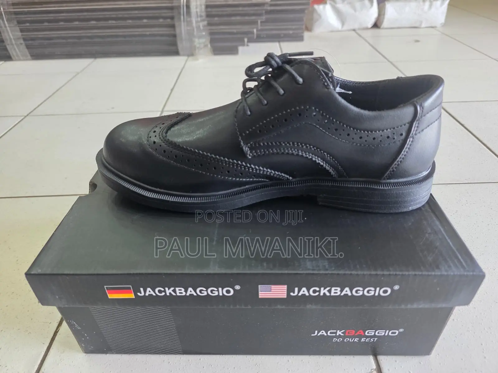 Executive Safety Leather Shoes - (Steel Toe & Anti-puncture)