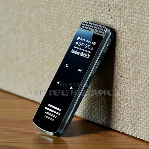 Digital Audio Sound Voice Recorder With High Performance Audio and Mp3