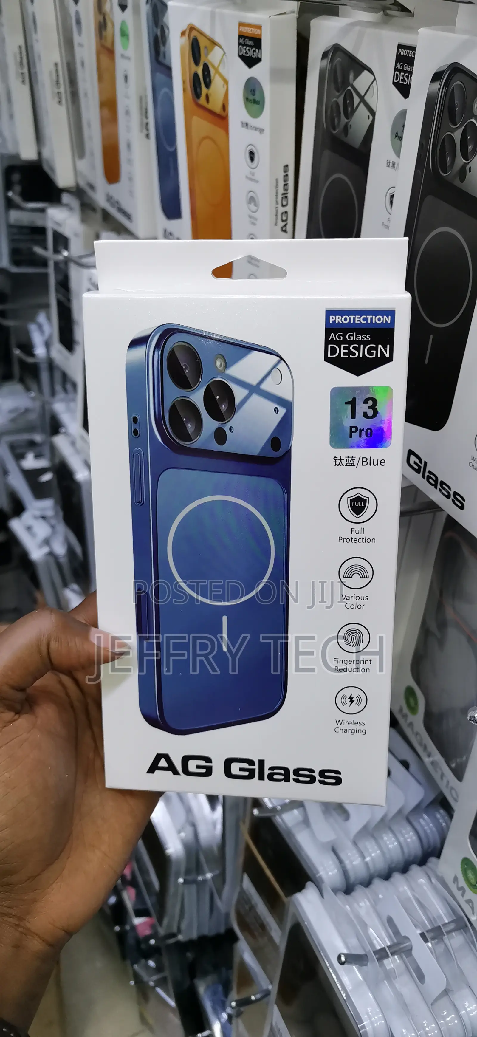 Topia Ag Glass Converter Back Cover Compatible With iPhone 13 Pro