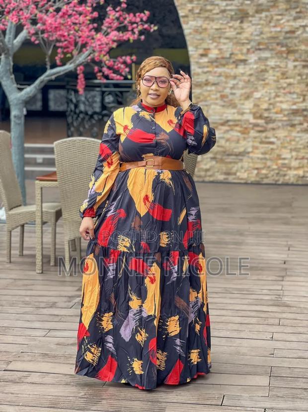 Classy Long Maxi Dress/Breastfeeding Friendly Dress - main view