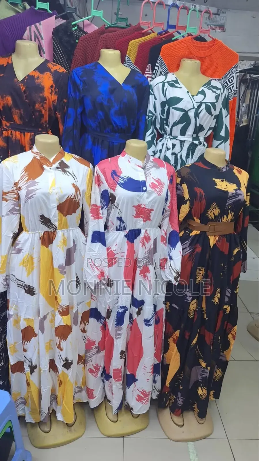 Elegant Floral Maxi Dress/Breastfeeding Friendly Long Dress