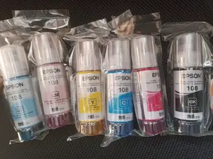 Epson Original 108 Inks For L8100/L