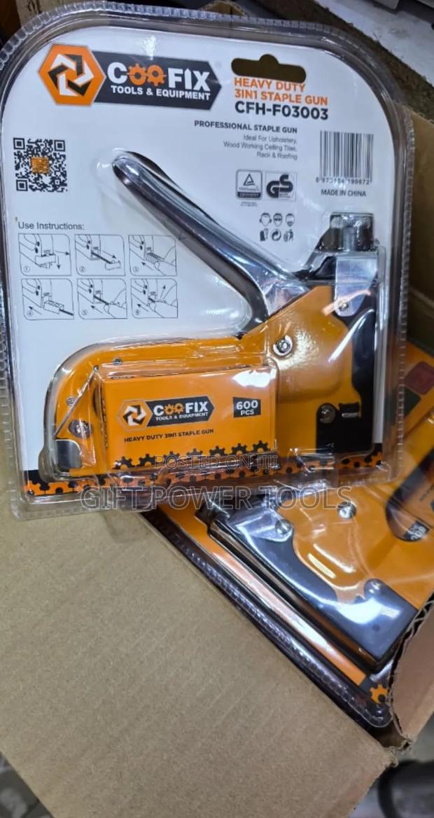 Coofix Staple Gun 3 in 1/Coofix Heavy-Duty Staple Gun 3 in 1
