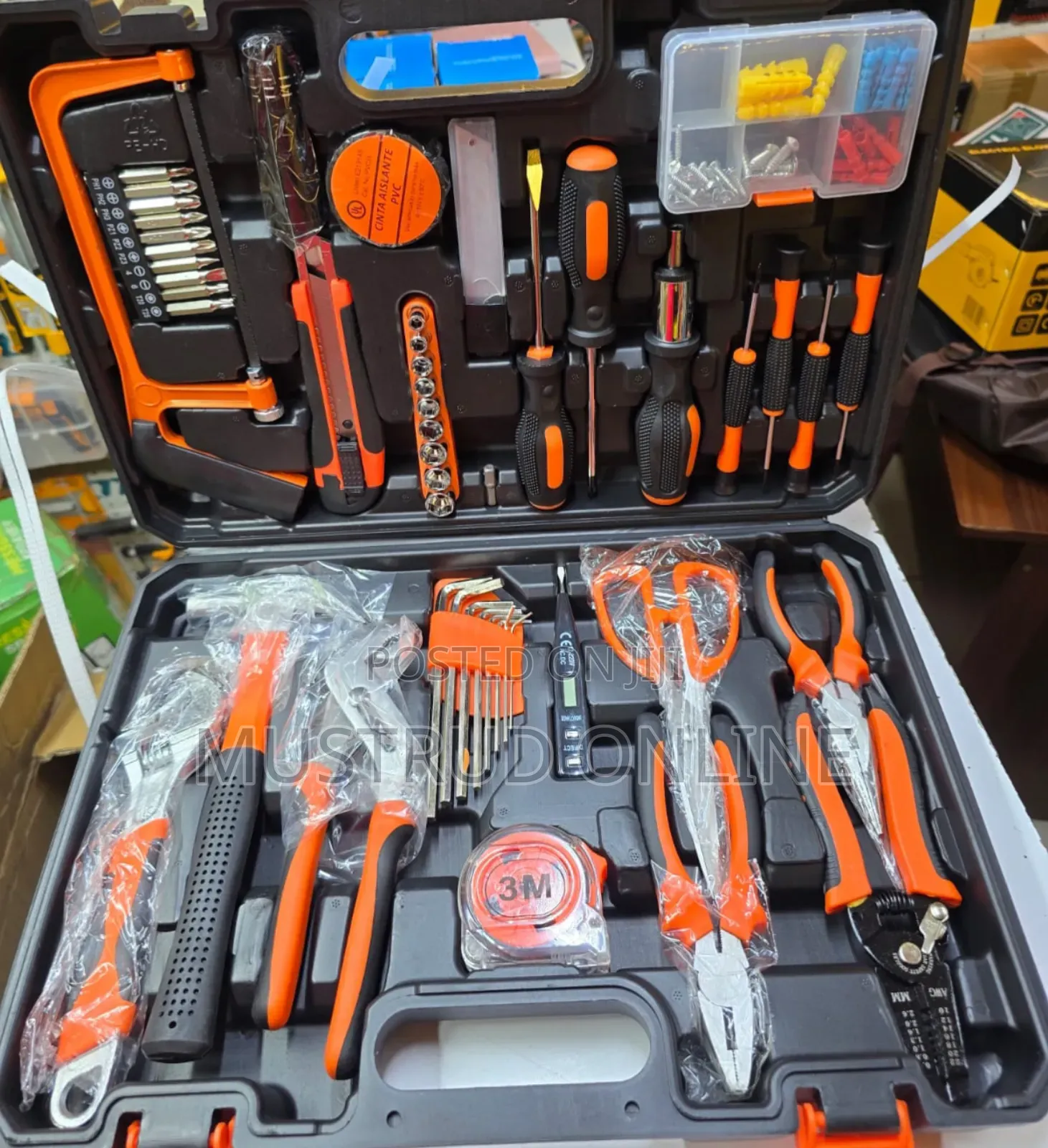 102pcs Electric Toolbox