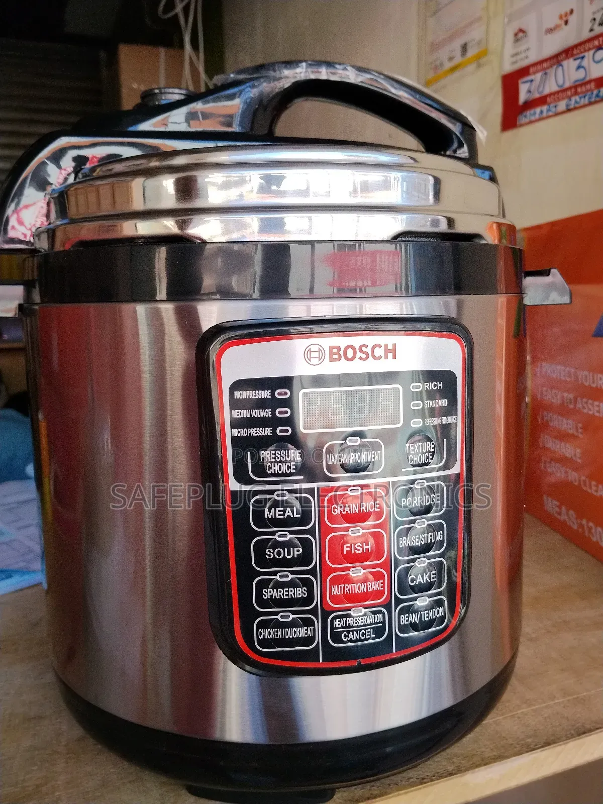 Bosch 6l Pressure Cooker - Brand New!