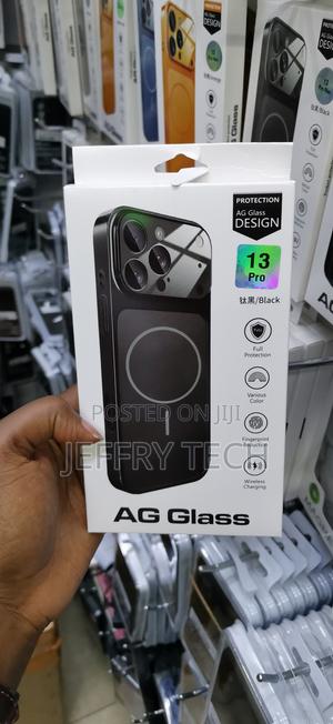 Umium Ag Glass Converter Back Cover Compatible With iPhone 13 Pro - thumbnail 2