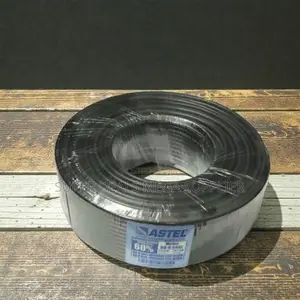 Top Quality Astel 100m Rg6 Coaxial Cable Black Performance