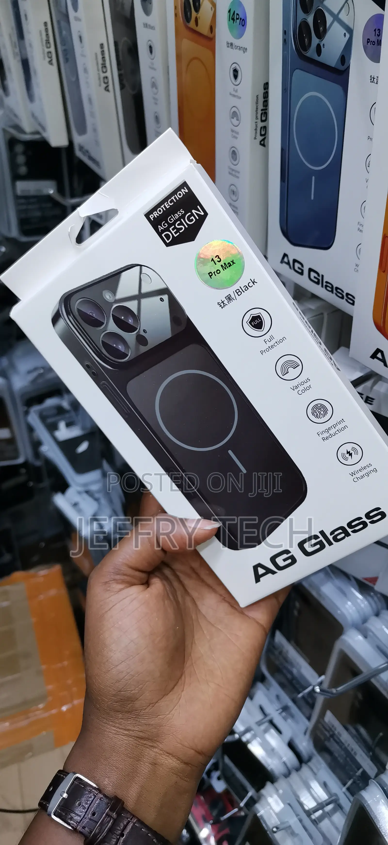 Satup Ag Glass Converter Back Cover Compatible With iPhone 13 Pro Max