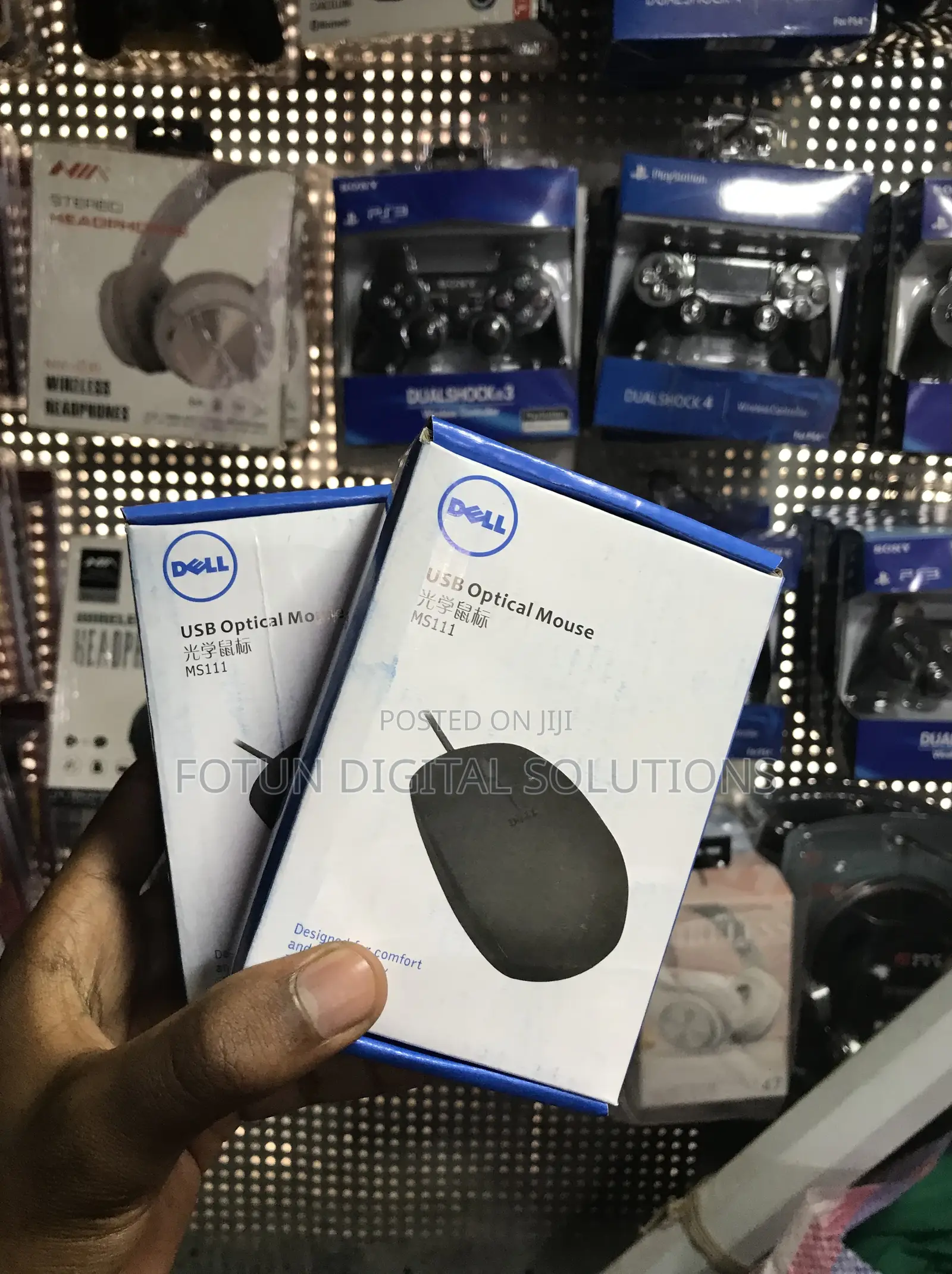 Dell Compact Usb Optical Mouse - Portable Wired Mouse for Laptops