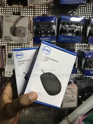Dell Compact Usb Optical Mouse - Portable Wired Mouse for Laptops