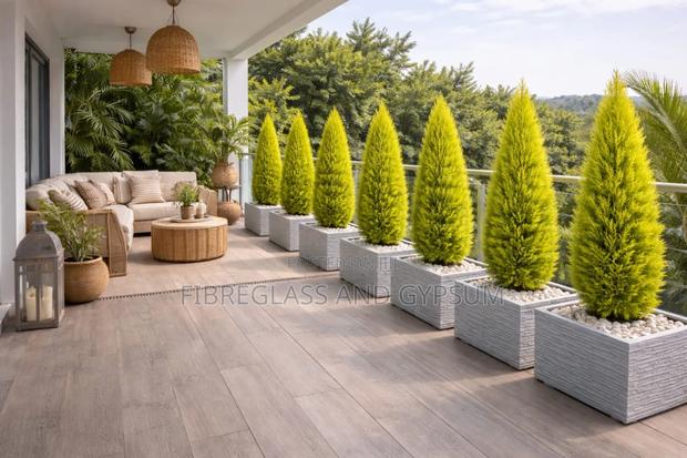 Fibreglass Planters - main view