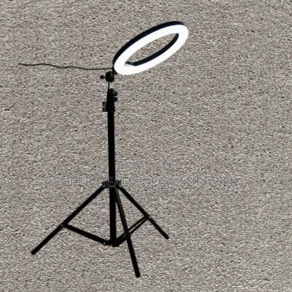 Adjustable Brightness 12 Inch Led Ring Light With 2m Tripod Stand