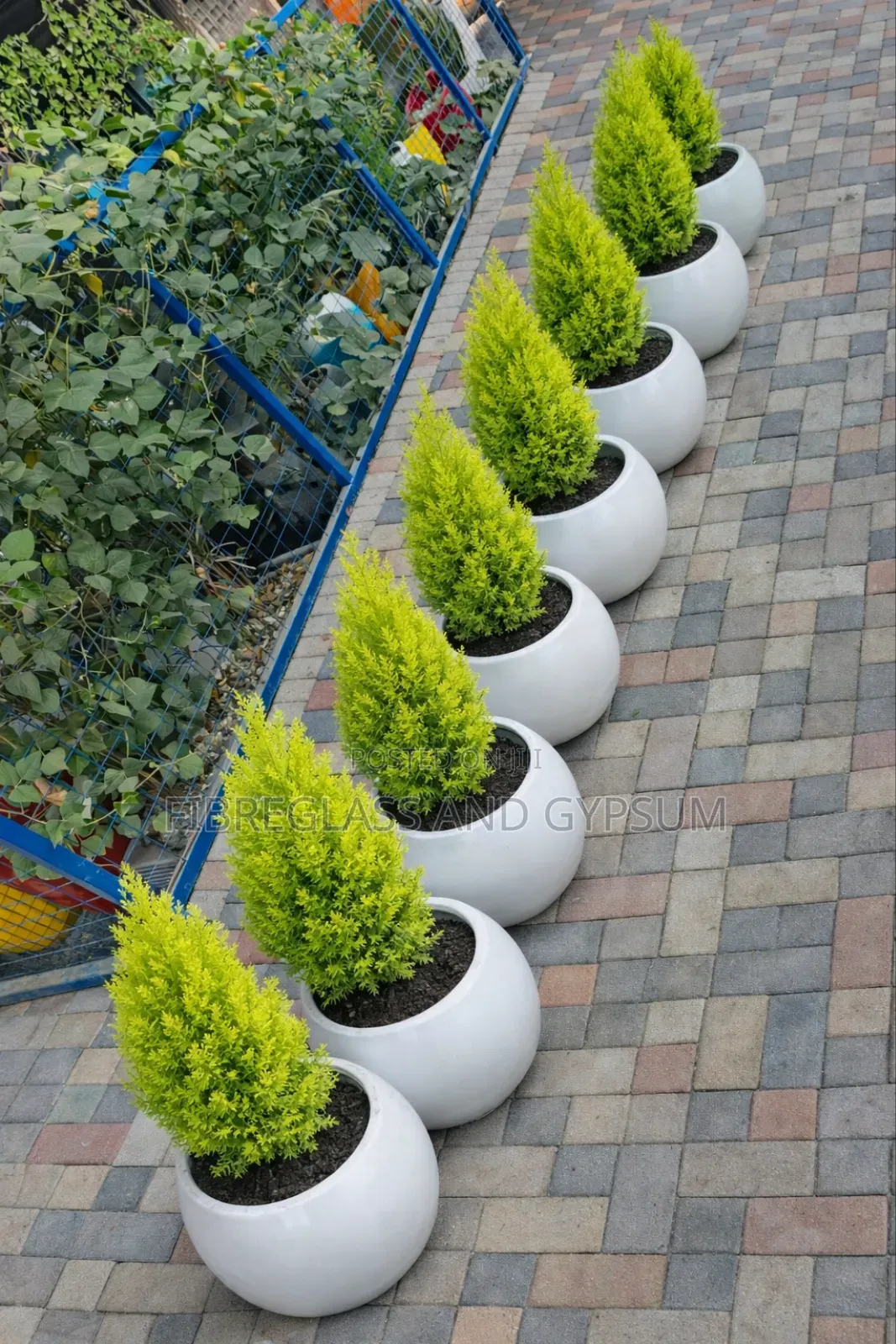 Fibreglass Round Pots ( Round 33)
