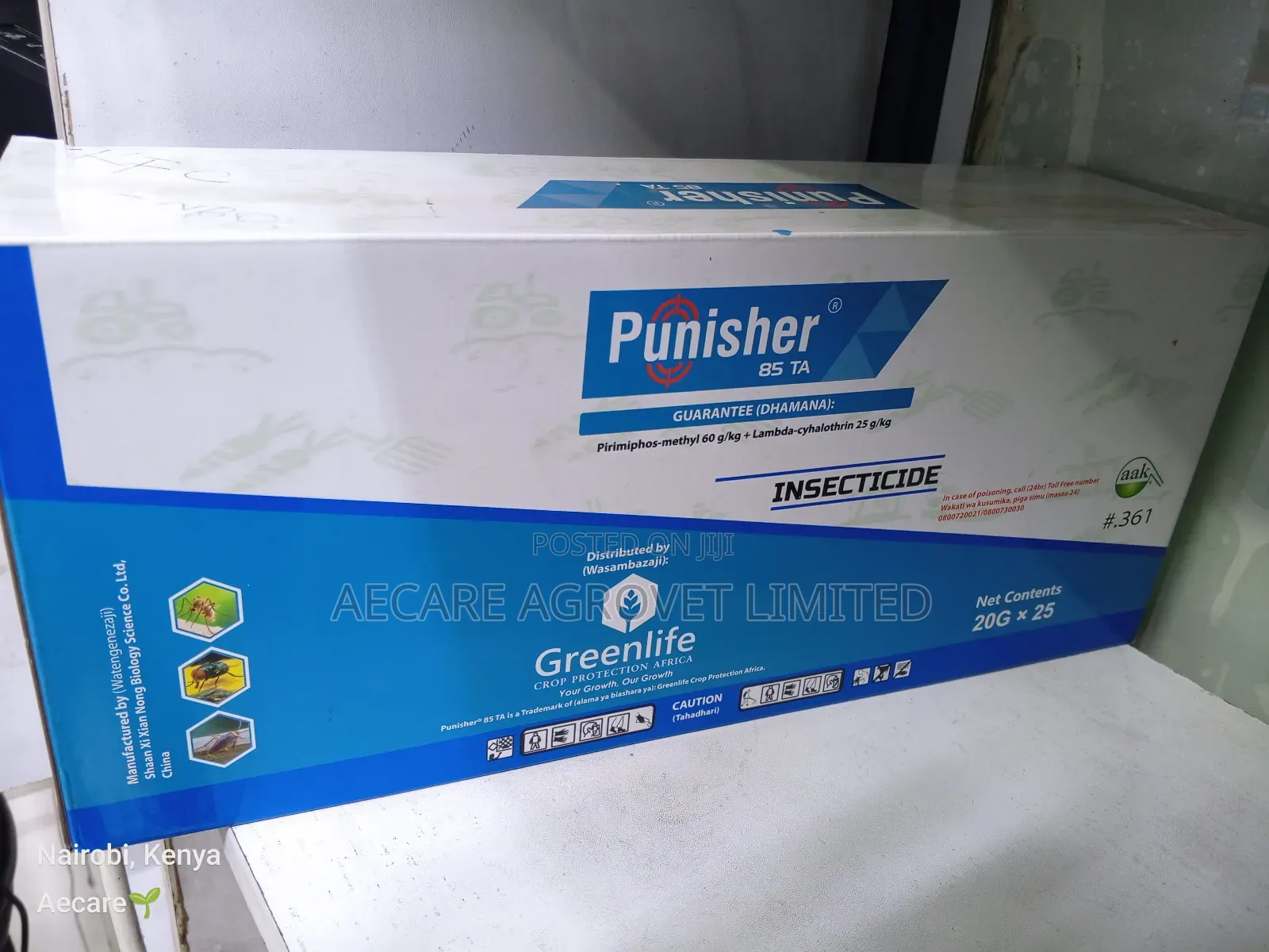 Purnisher 85ta Insecticide 20grams × 25 Satchets