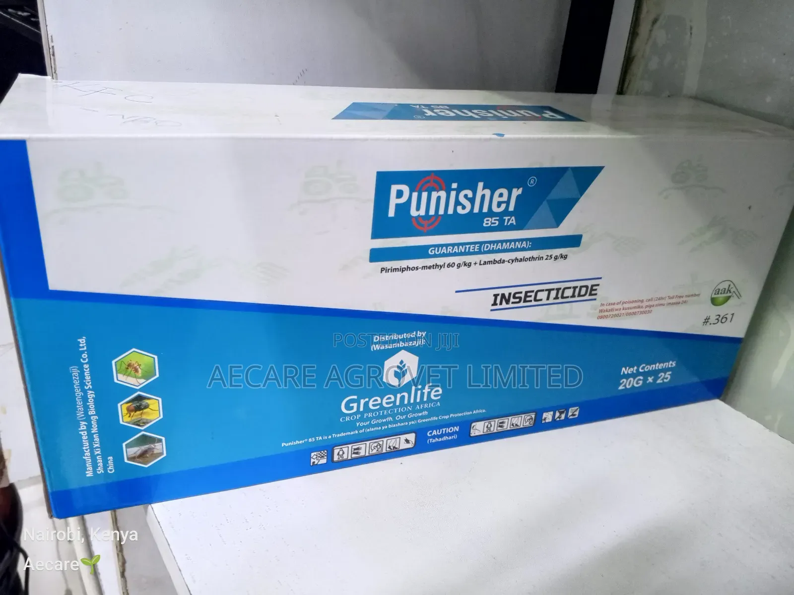 Purnisher 85ta Insecticide 20grams × 25 Satchets
