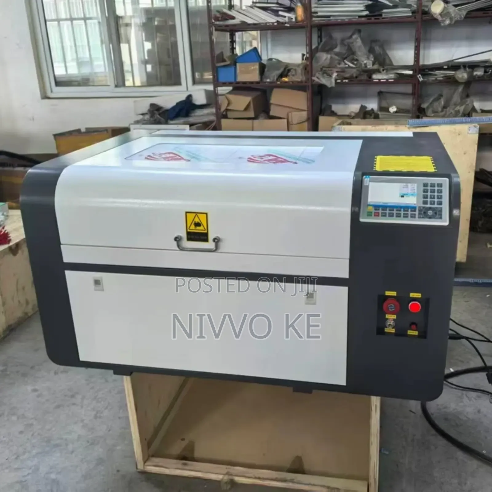 60w Desktop Laser Processing Machine With 40×60cm Working Space