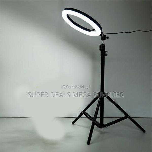 Modern Space Saver 12 Inch Led Ring Light With 2m Tripod Stand - main view