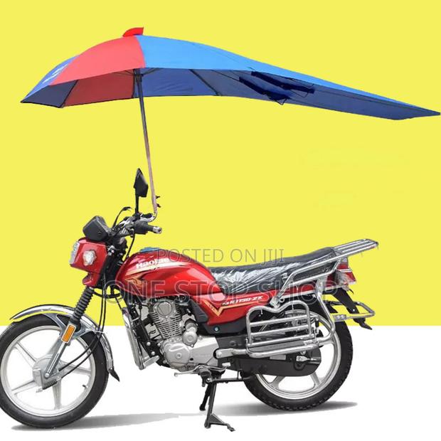 Sun Anti Uv Rain Motorcycle Sunshade Umbrella