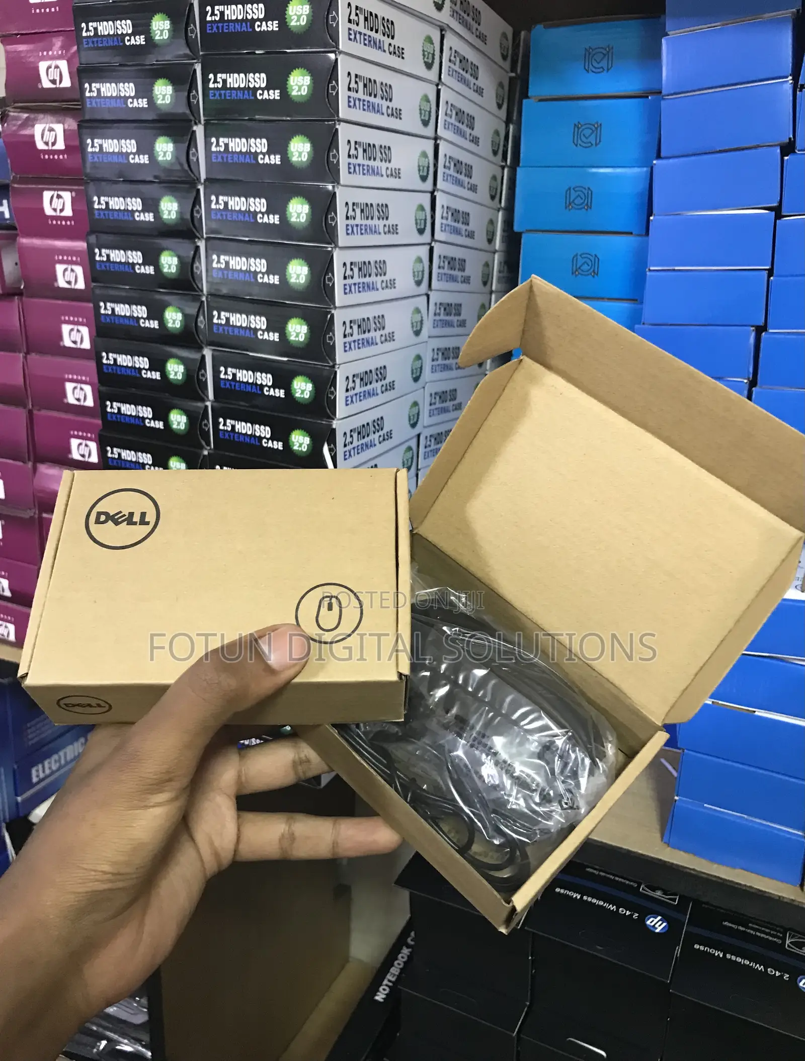 Dell Basic Wired Usb Mouse - Spill-Resistant Design for Durability