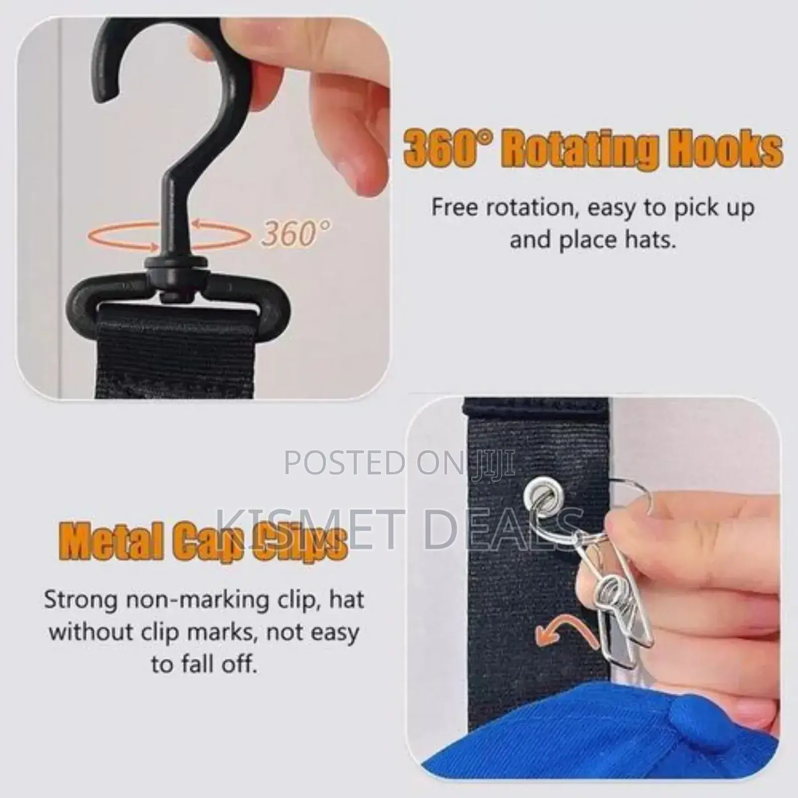 Hat Hanger Cap Rack Storage Belt