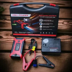12v 99800mah Car Jump Starter Built in Tire Inflator and Power Bank