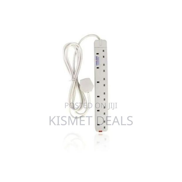 Power King 6 Way Quality Extension Socket With A 3meter Cable
