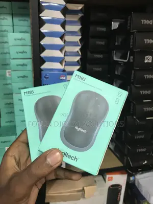 Logitech M185 Silent Wireless Mouse- Quiet Clicks for Office Library