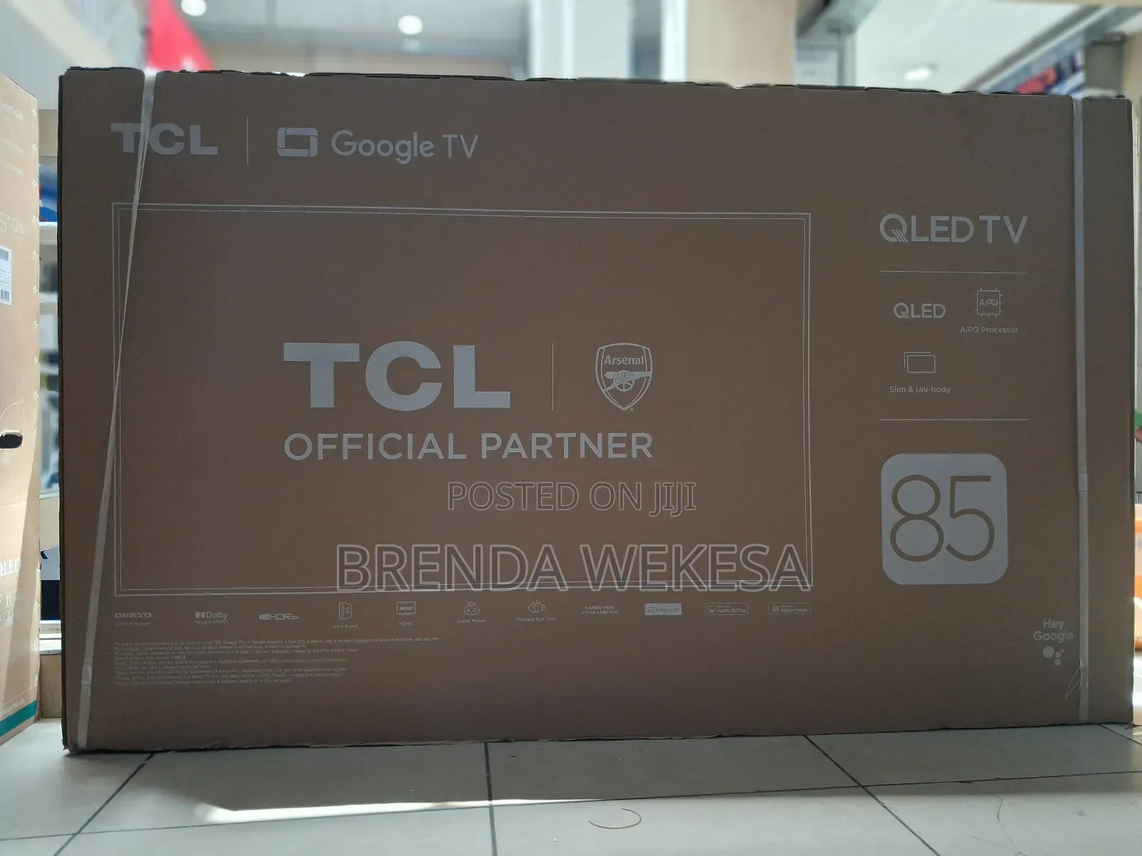 ​Tcl 85-Inch P7k Qled Smart Google Tv