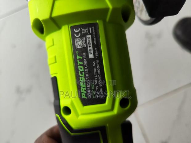 Prescott Cordless Angle Grinder - thumbnail 3