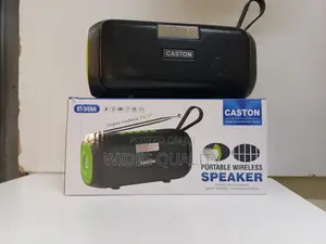 Caston Portable Wireless Bluetooth Speaker Fm Radio