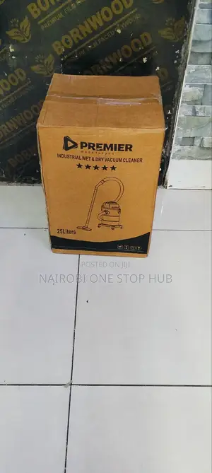 Premier Industrial Vacuum Cleaner – Wet Dry, 25 Liters
