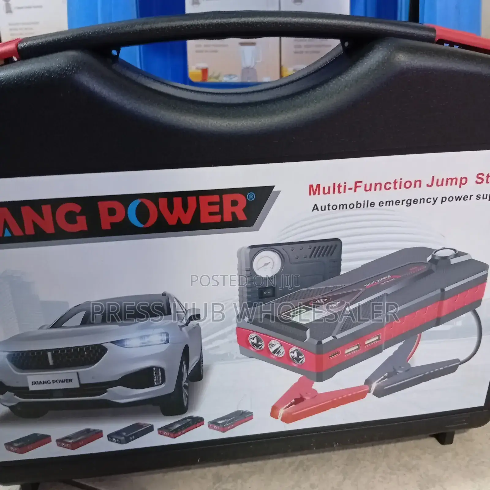 Multi-Function Car Jump Starter Kit.