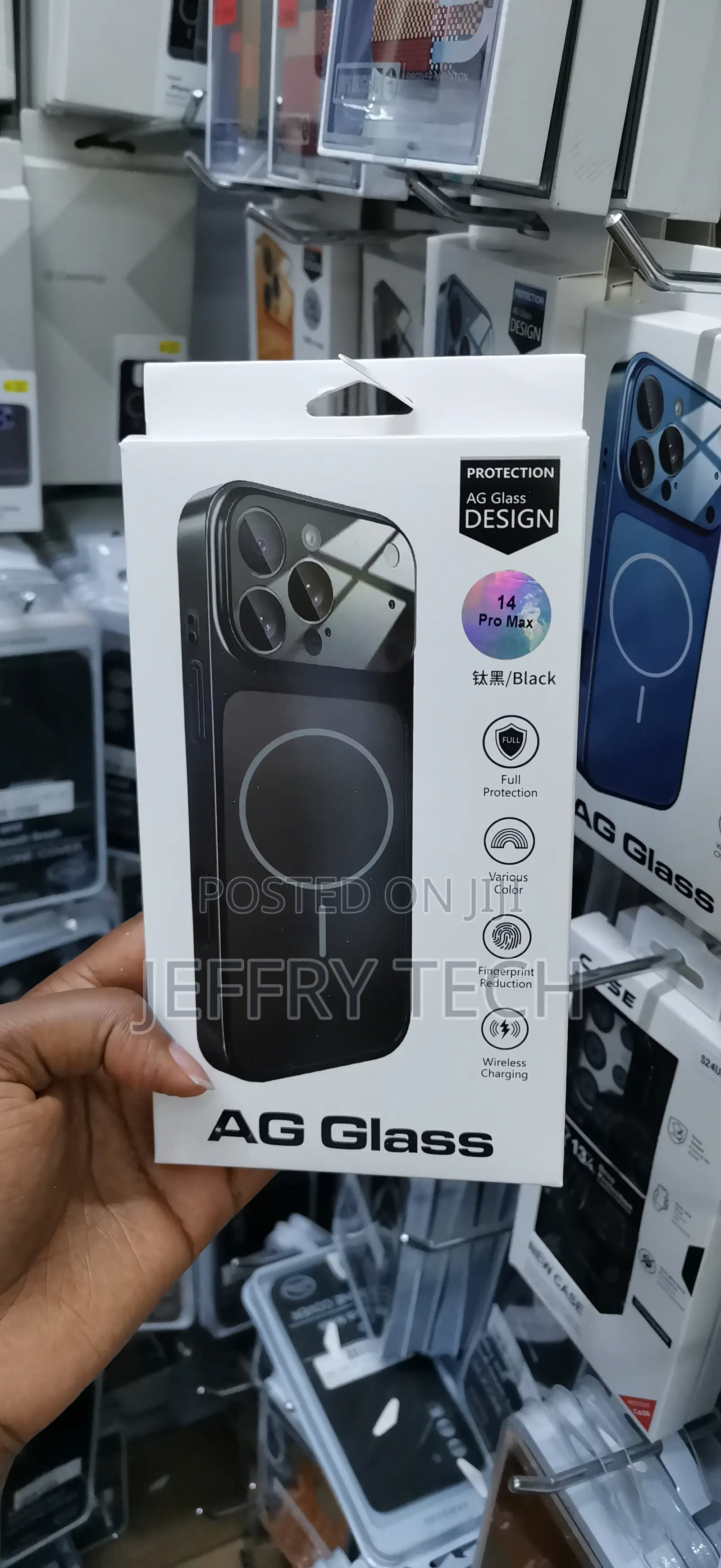 Disie Ag Glass Converter Back Cover Compatible With iPhone 14 Pro Max