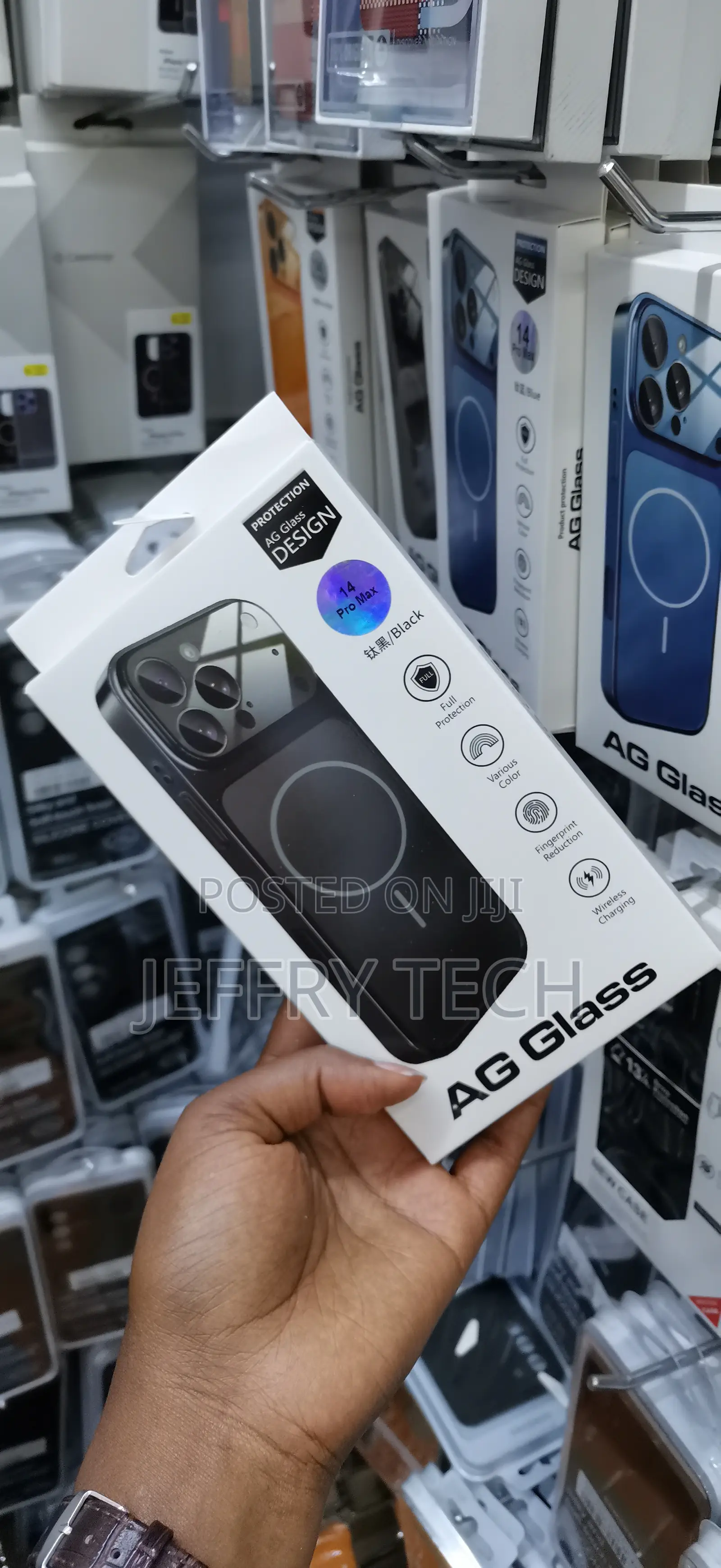 Disie Ag Glass Converter Back Cover Compatible With iPhone 14 Pro Max