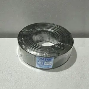 High Quality Body Construction Astel 100m Rg6 Cable Black