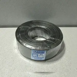 Heavy Duty Astel 100m Rg6 Coaxial Cable Black Long Life