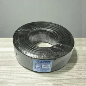 Durable Quality Astel 100m Rg6 Coaxial Cable Black Heavy Use