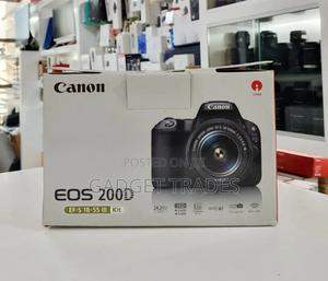 Canon Eos 200d DSLR Camera With 18-55mm STM Lens(Open Box)