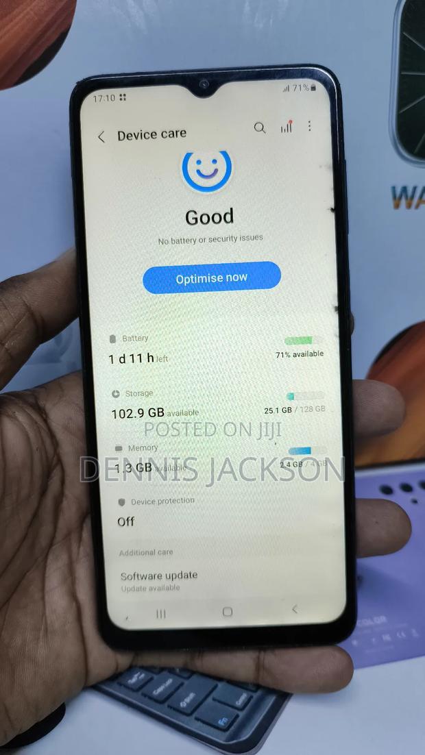 Samsung Galaxy A12 128 GB Blue - thumbnail 3