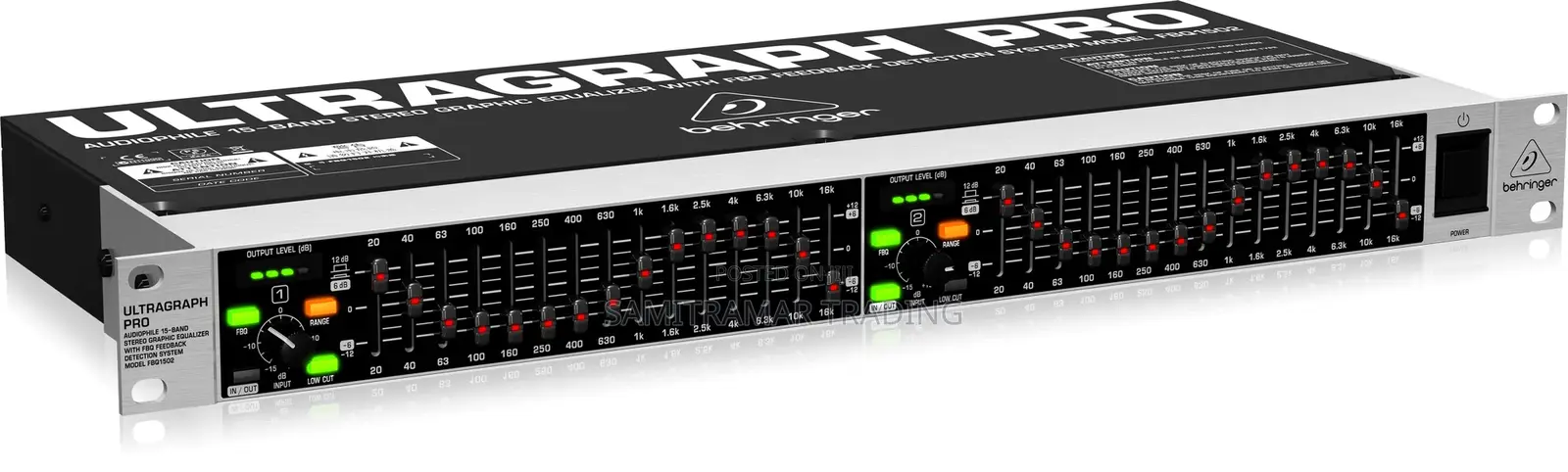 Fbq1502hd Behringer Hd 15-Band Stereo Graphic Equalizer