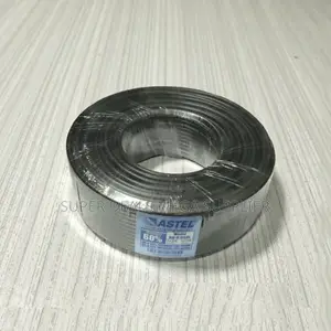 Astel Quality Ensured 100m Rg6 Coaxial Cable- Black for Energy Saving