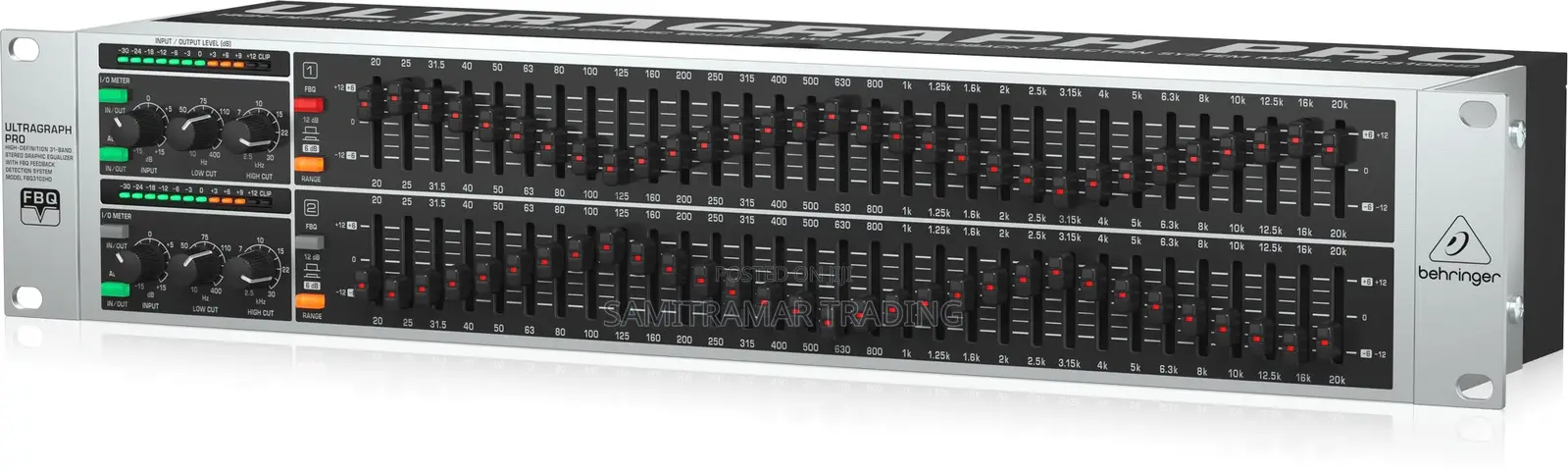 Ultragrapph Fbq3102hd Behringer 31-Band Stereo Graphic Equalizer
