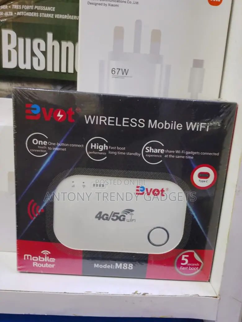 Bvot M88 4g/5g Portable Wifi Router | Universal Mifi