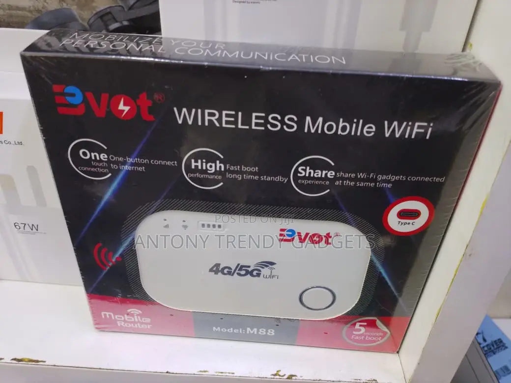 Bvot M88 Mobile Wifi Hotspot | Fast 5g 4g Internet