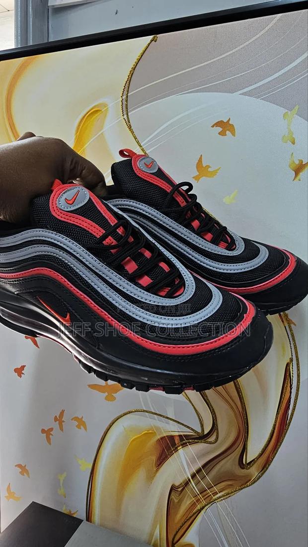 Nike Air Max 97 'Black Red Silver' - thumbnail 3