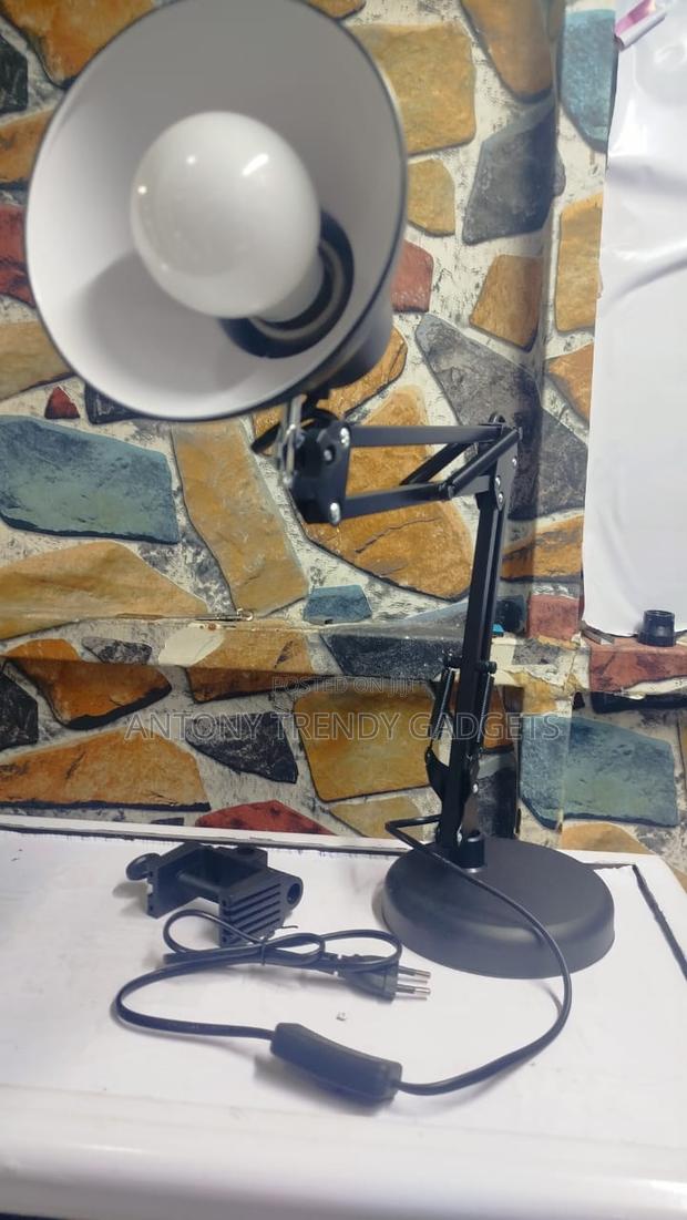 Metal Swing Arm Study Lamp E27 40w Desk Light - thumbnail 2