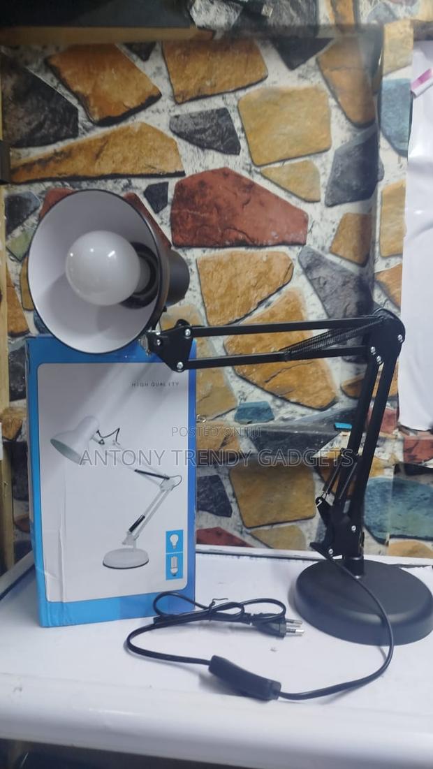 E27 Reading Desk Lamp With Clamp Mount And Base - thumbnail 3